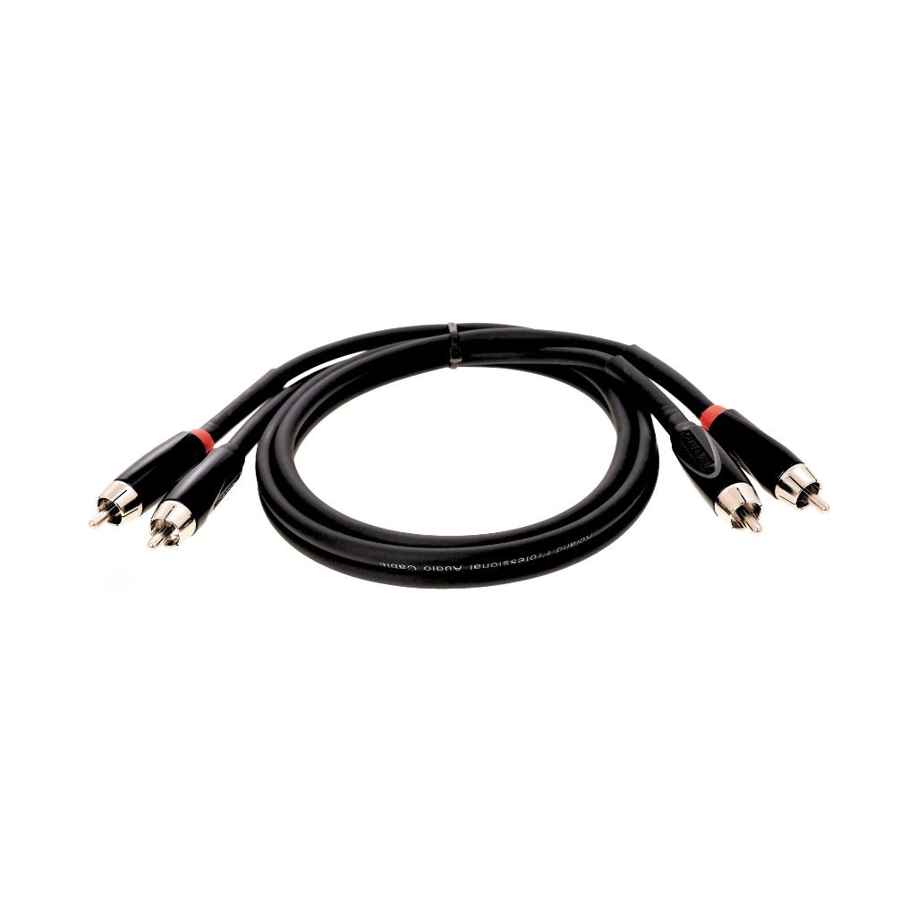 Roland RCC-10-2R2R 2RCA to 2RCA Black Series Dual RCA Cable 10ft Cables Sky Music