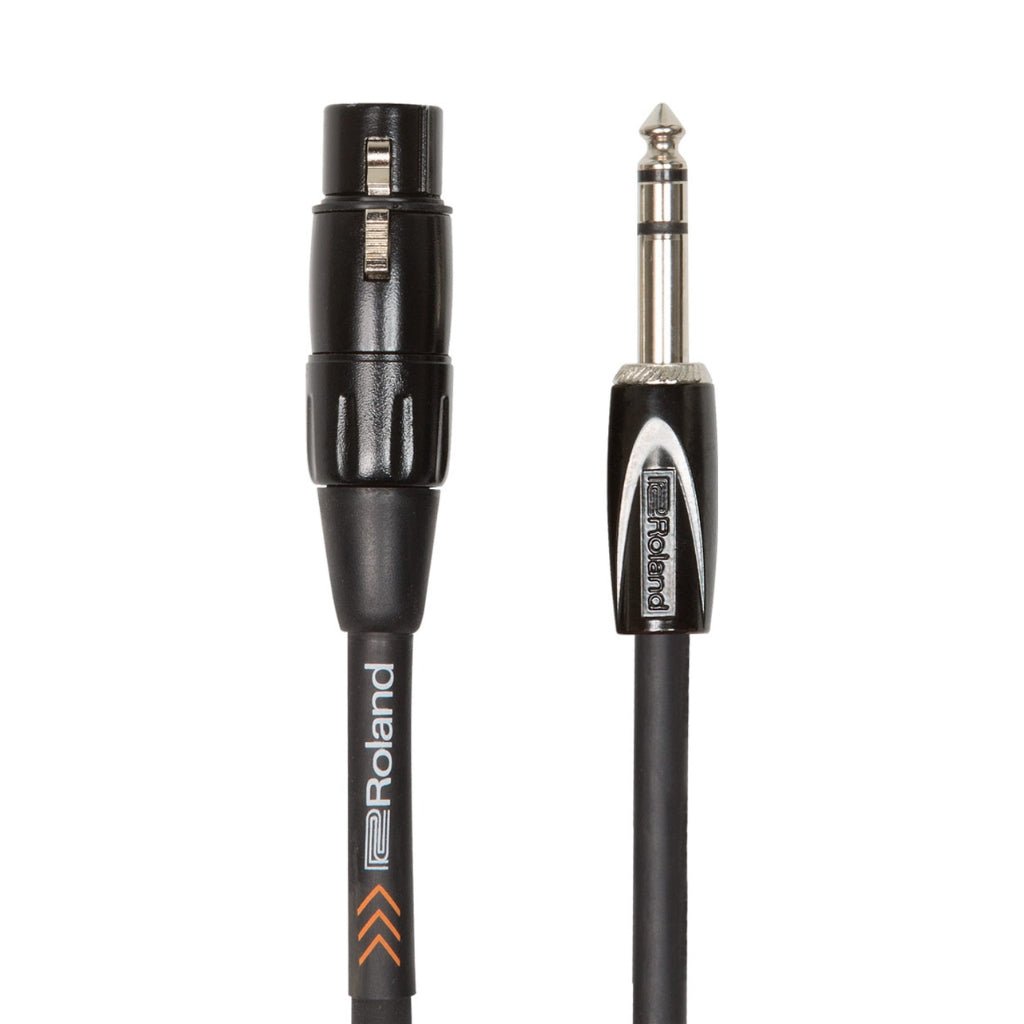Roland RCC-10-TRXF Black Series Interconnect Cable 10ft Cables Sky Music