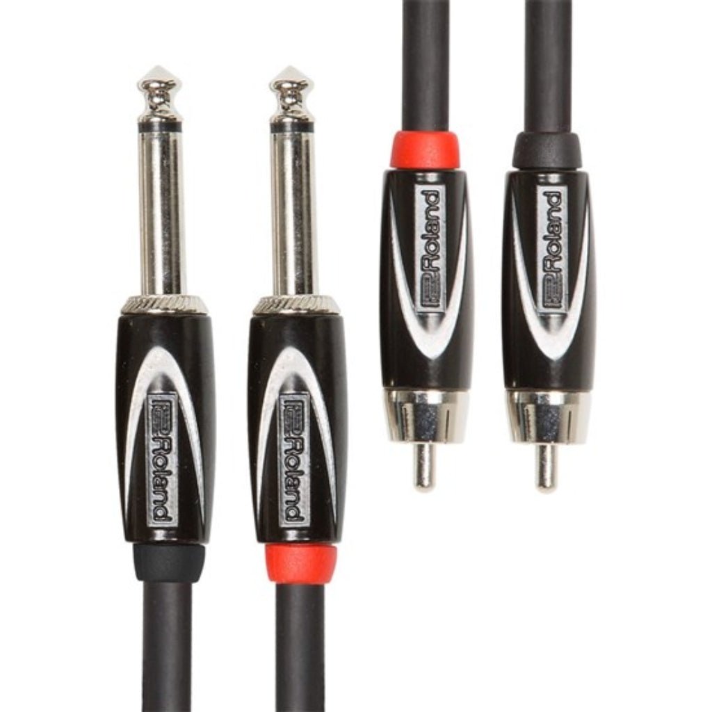 Roland RCC-3-2R28 Black Series Interconnect Cable 5ft Cables Sky Music