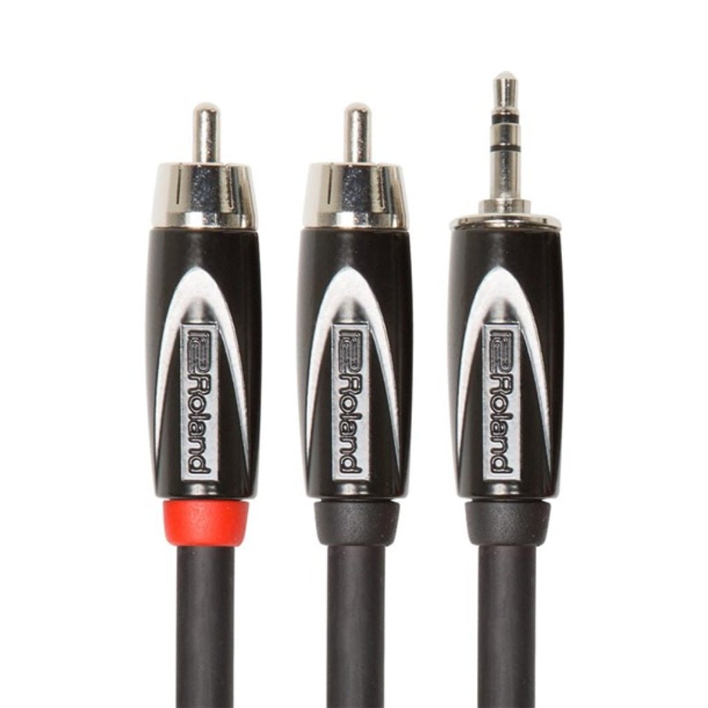 Roland RCC-5-352RV2 TRSmini to 2RCA Interconnect Cable 5ft Cables Sky Music