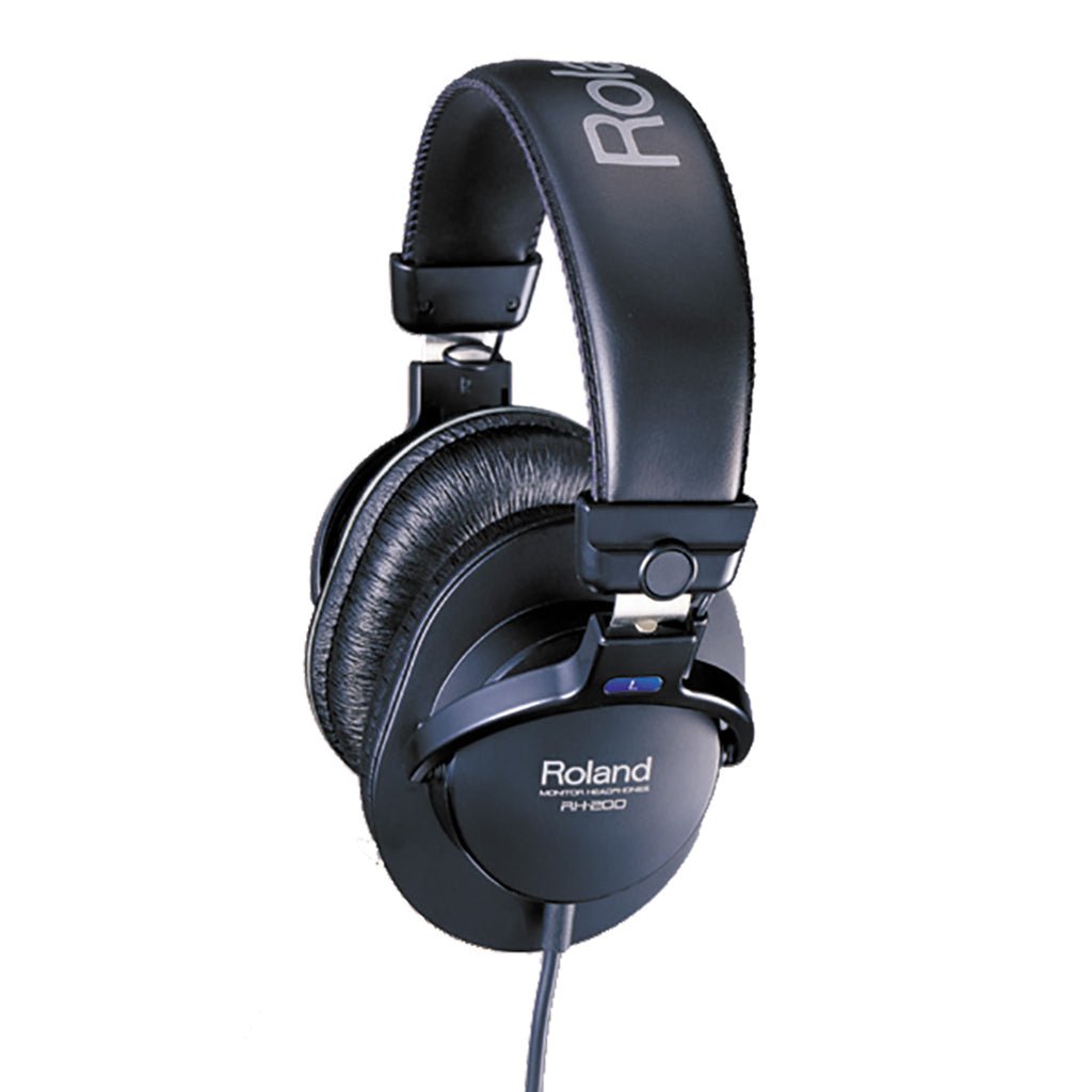 Roland RH200 Professional Stereo Monitor Headphones - Black Headphones Sky Music