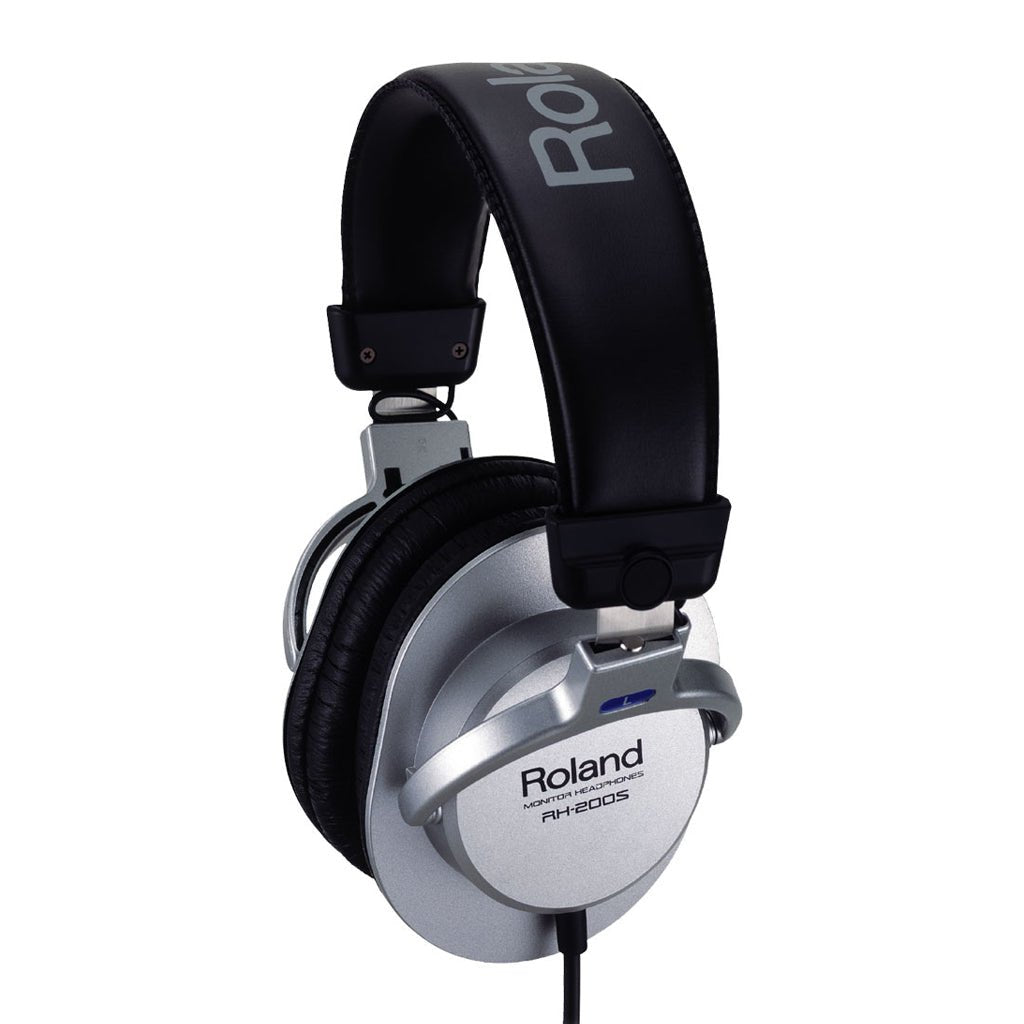 Roland RH200 Professional Stereo Monitor Headphones - Silver Headphones Sky Music