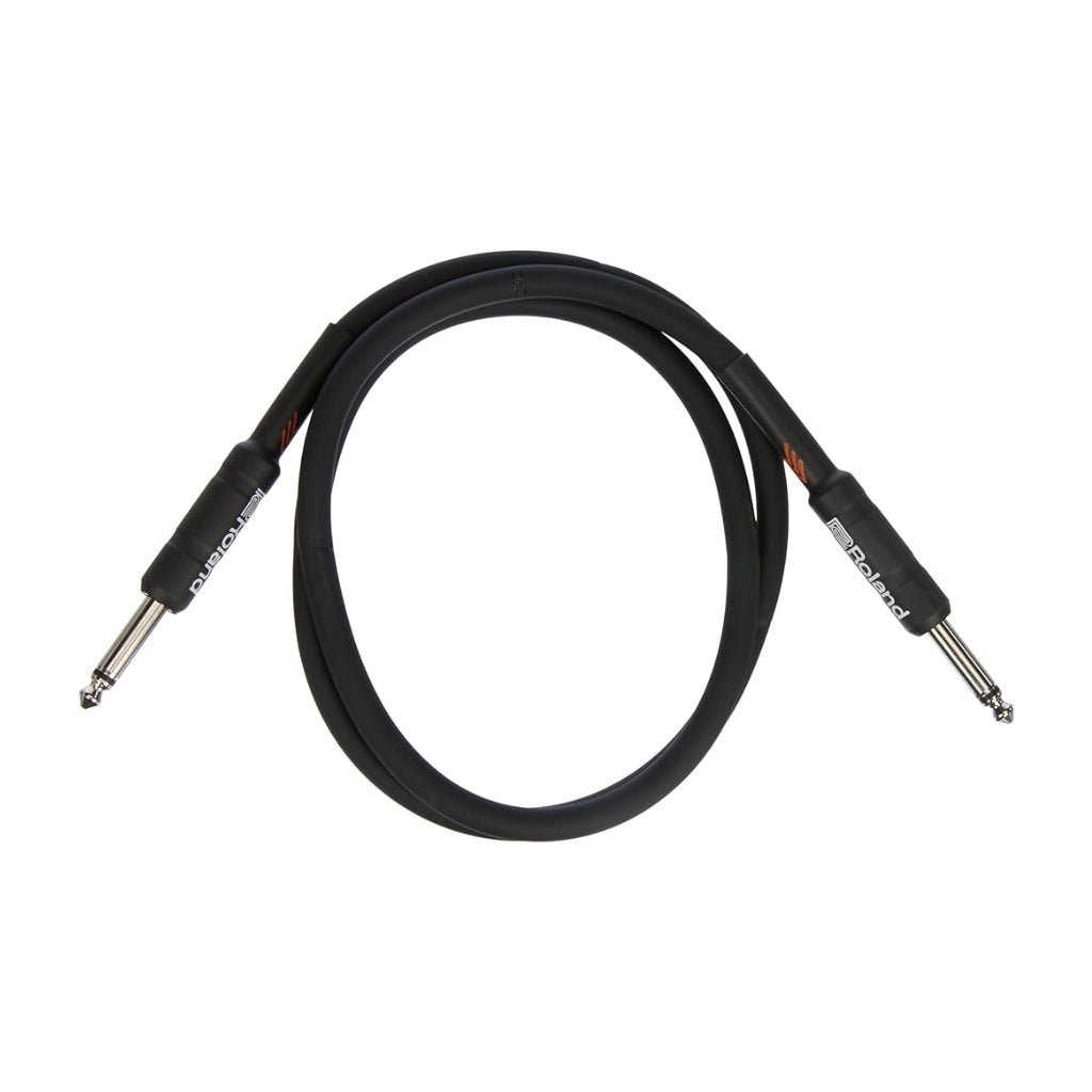 Roland RIC-B3 Instrument Cable Black Series 3ft SS Instrument Cables Sky Music