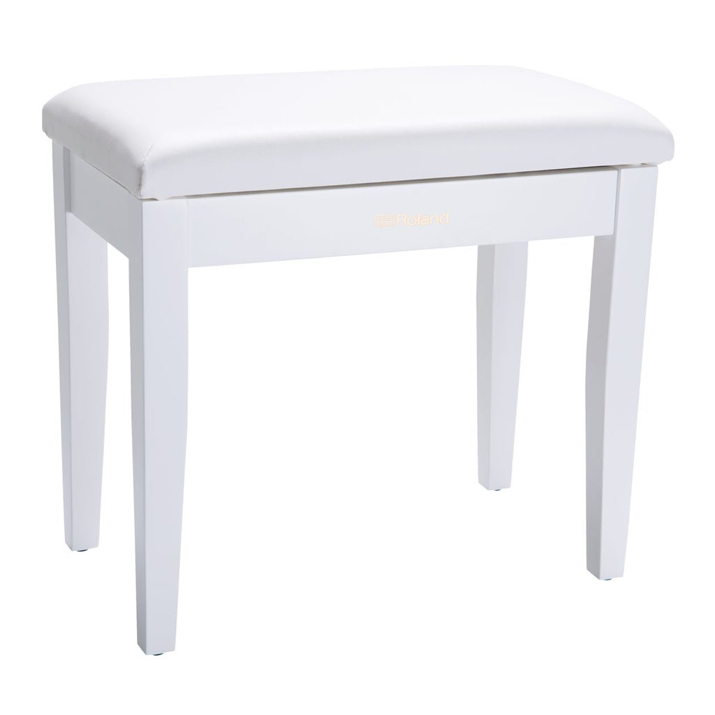 Roland RPB100 Piano Bench - Satin White Piano &amp; Keyboard Benches Sky Music