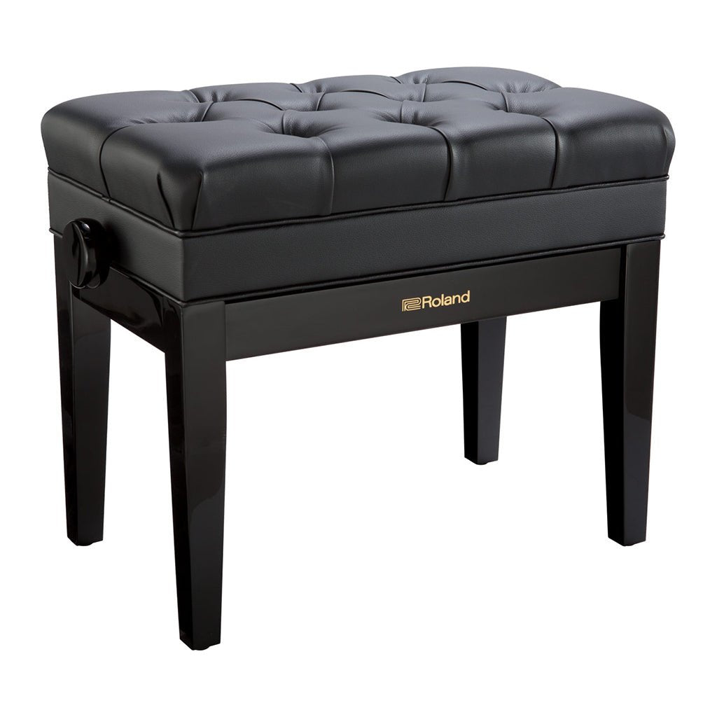 Roland RPB500 Deluxe Piano Bench - Polished Ebony Piano & Keyboard Benches Sky Music