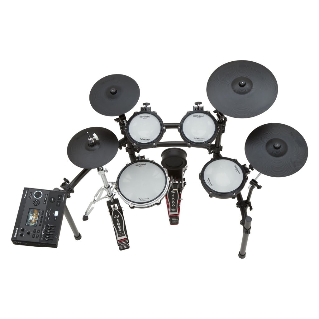 Roland TD-513 V-Drums 5 Series Kit with Expandable V51 Module Electronic Drum Kits Sky Music