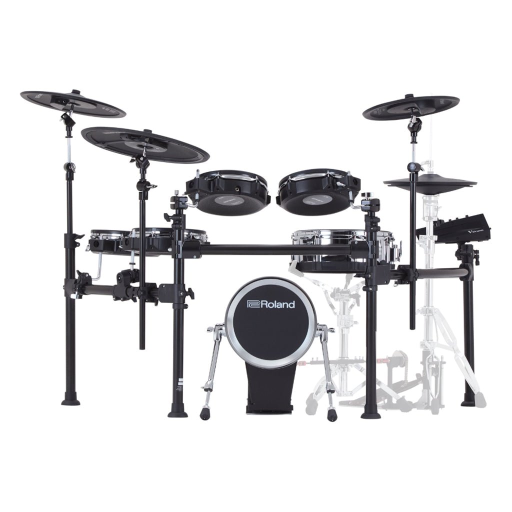 Roland TD713S V Drums Electronic Kit with DW 3000 Series Hardware Electronic Drum Kits Sky Music