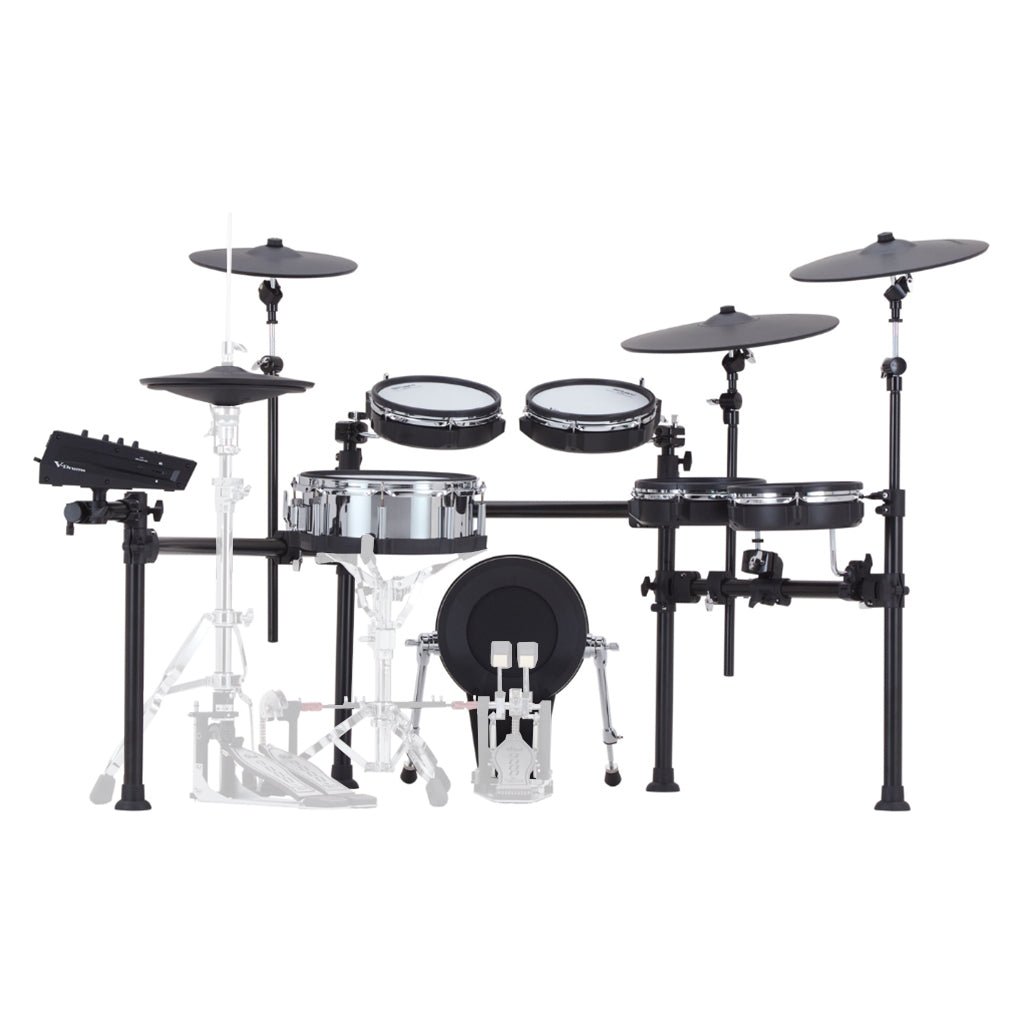 Roland TD713S V Drums Electronic Kit with DW 3000 Series Hardware Electronic Drum Kits Sky Music