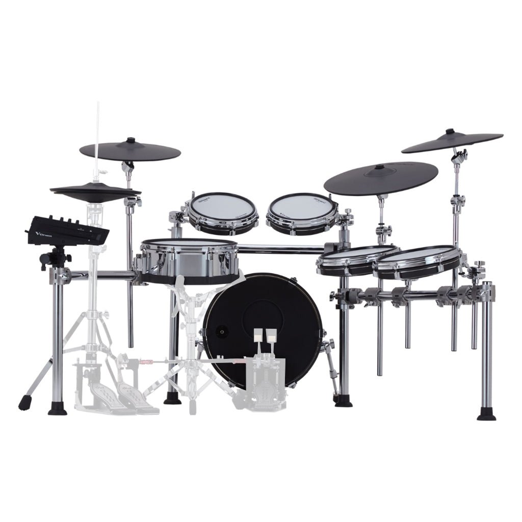 Roland TD716S V Drums Electronic Kit with DW 3000 Series Hardware Electronic Drum Kits Sky Music