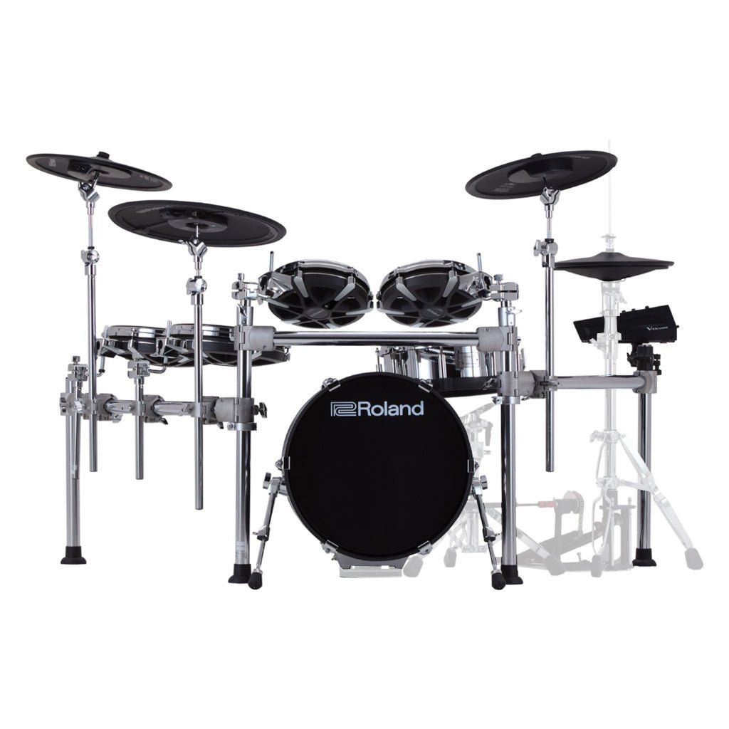 Roland TD716S V Drums Electronic Kit with DW 3000 Series Hardware Electronic Drum Kits Sky Music