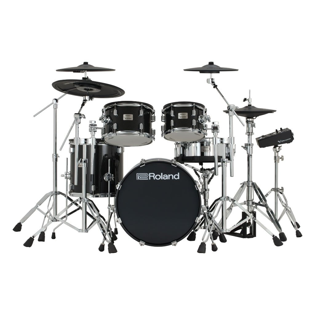 Roland VAD-516S V-Drums 5 Series Kit with Expandable V51 Module, Advanced Digital Pads, and Full-Depth Wood Shells Electronic Drum Kits Sky Music