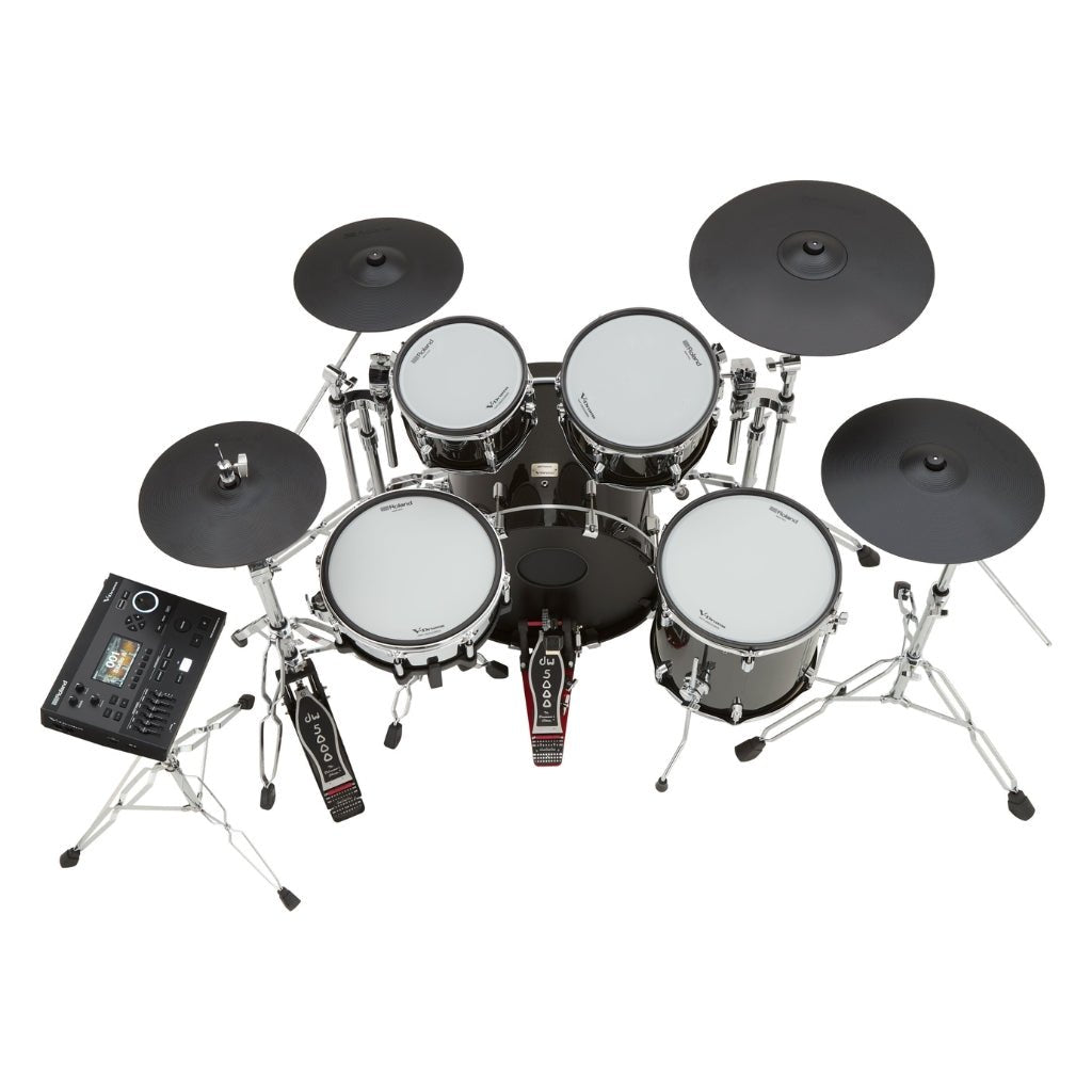 Roland VAD-516S V-Drums 5 Series Kit with Expandable V51 Module, Advanced Digital Pads, and Full-Depth Wood Shells Electronic Drum Kits Sky Music