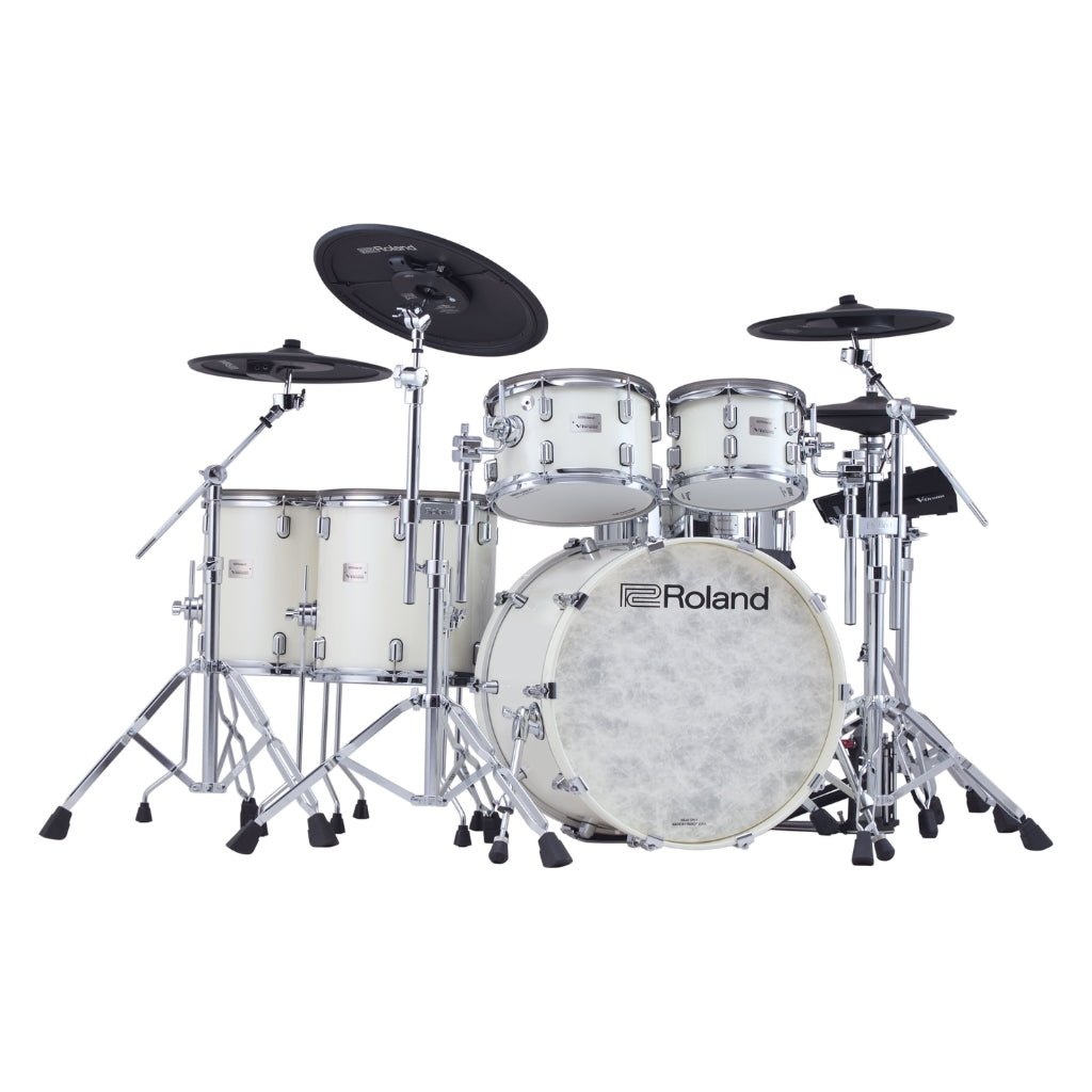 Roland VAD716PWS VAD Kit - Pearl White Electronic Drum Kits Sky Music