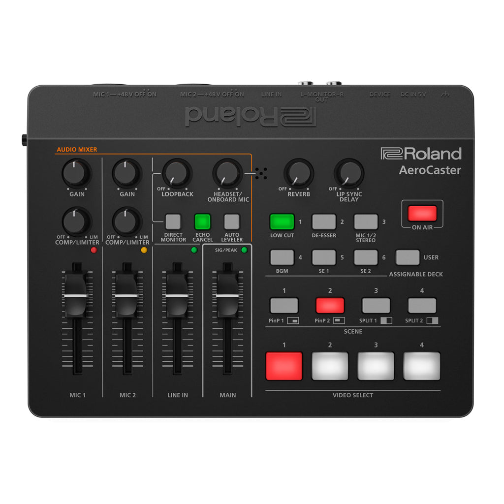 Roland VRC01 AeroCaster Wireless Production System Other Sky Music