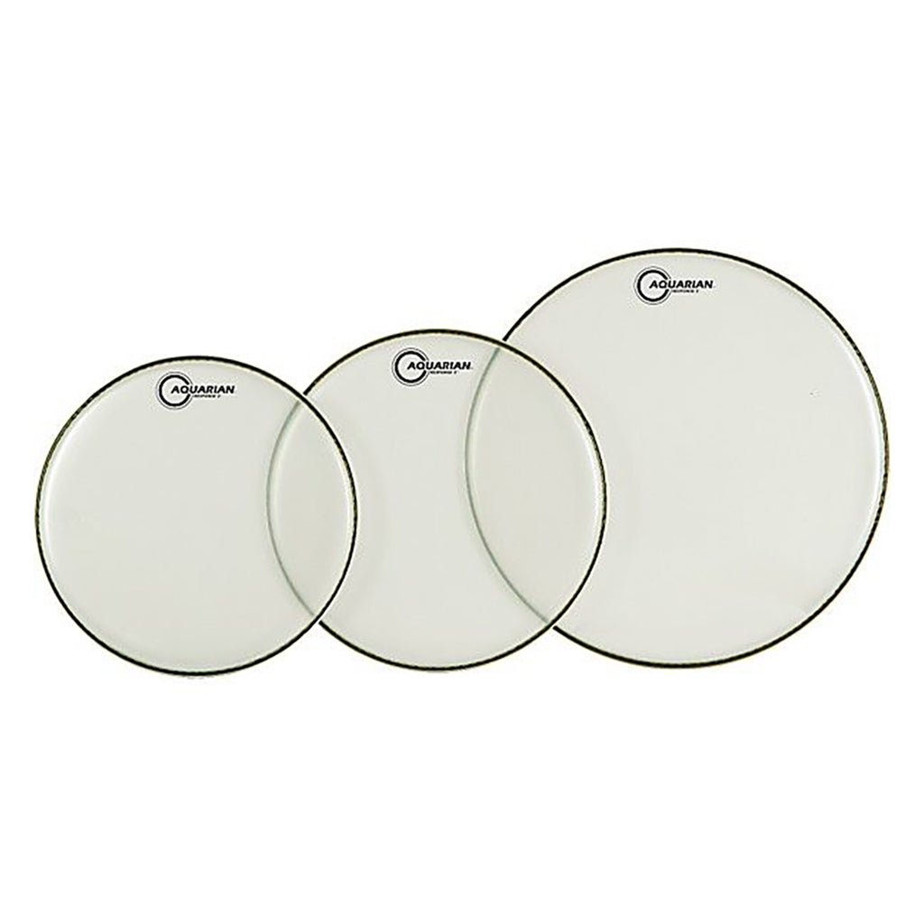 Aquarian - RSP2B Response2 - Clear 12", 13" & 16"
