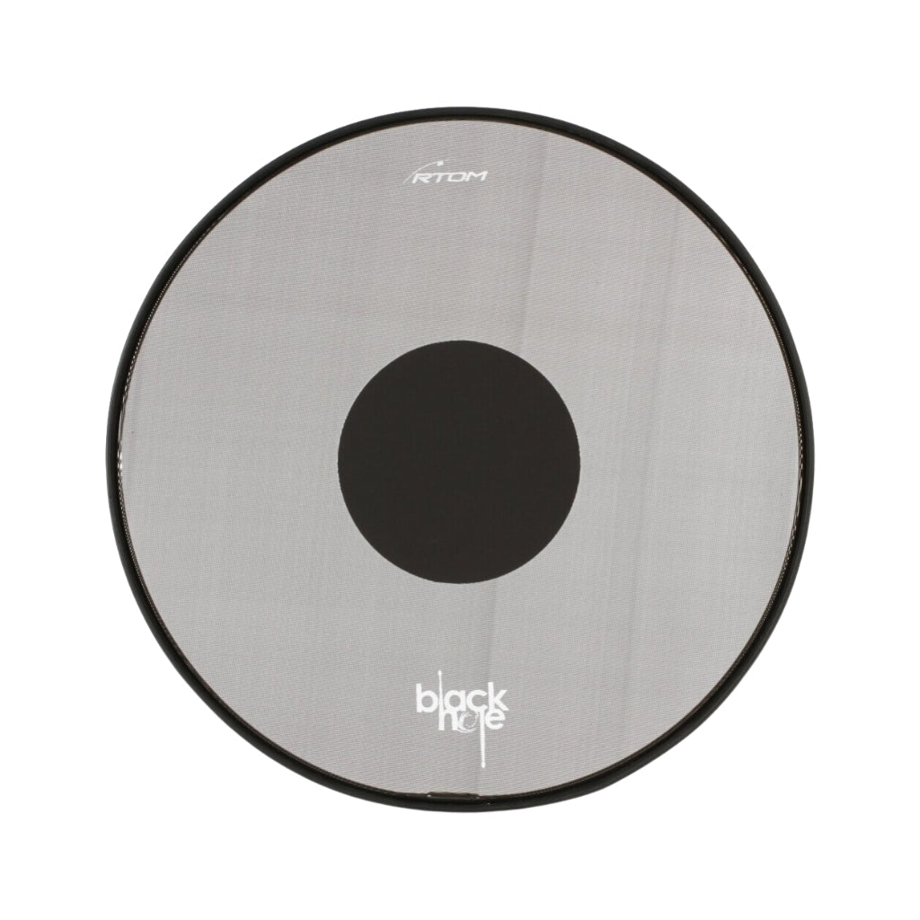 RTOM 20" Black Hole Tuneable Snap On Practice Pad Drum Heads Sky Music