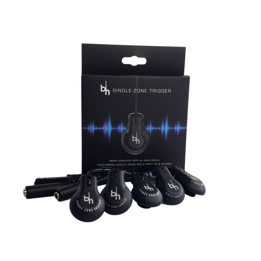 RTOM Black Hole Single-Zone Trigger (5pk) Electronic Drum Parts, Pads &amp; Triggers Sky Music