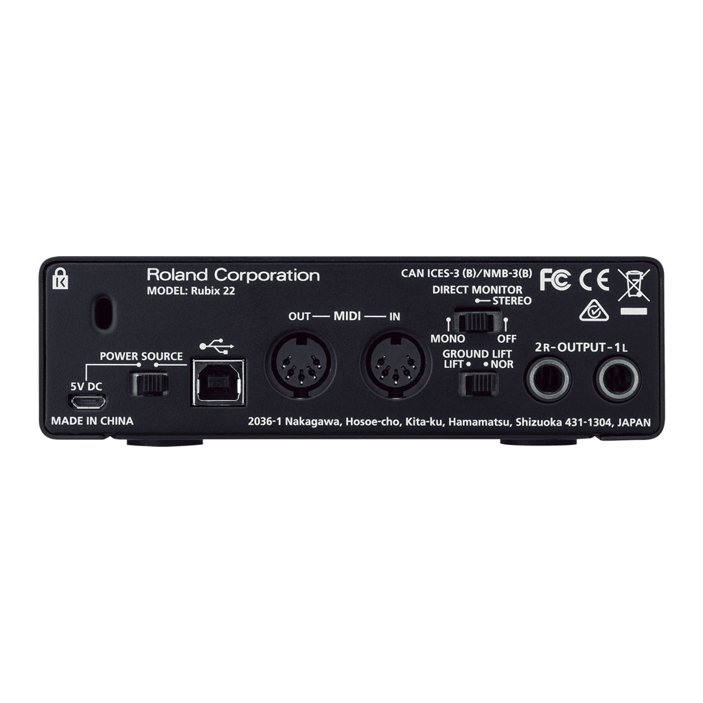 Roland Rubix22 USB Audio Interface