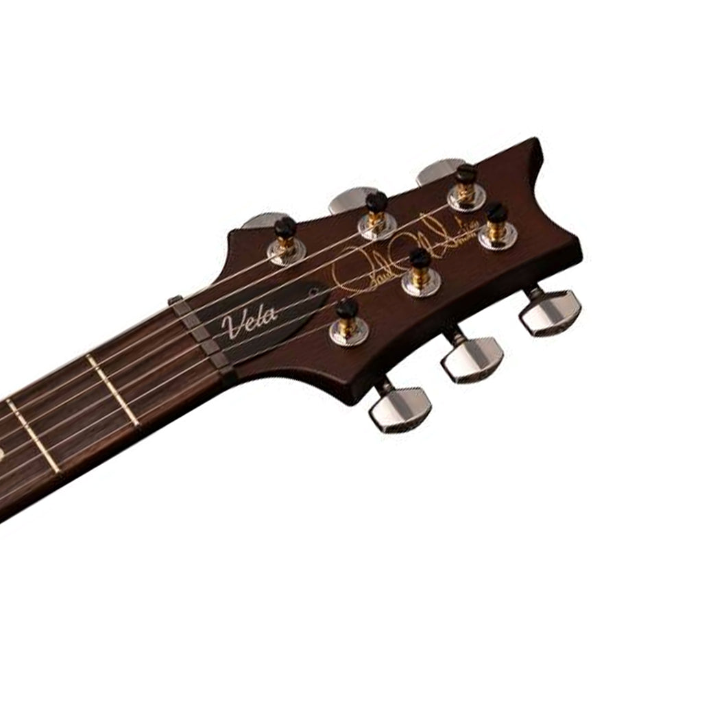 PRS S2 Vela Semi Hollow Satin McCarty Tobacco Sunburst Dot Inlay
