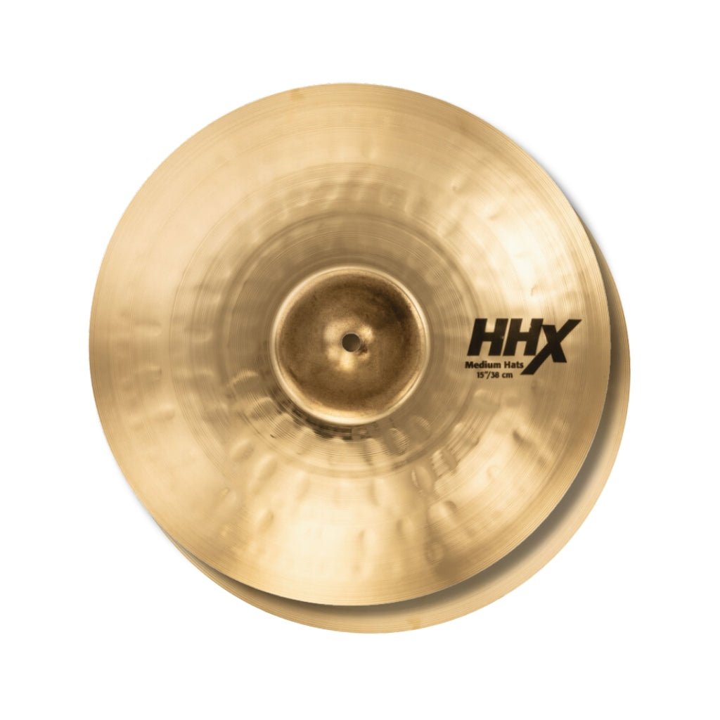 Sabian 11502XMB 15" HHX Medium Hats BR Cymbals Sky Music