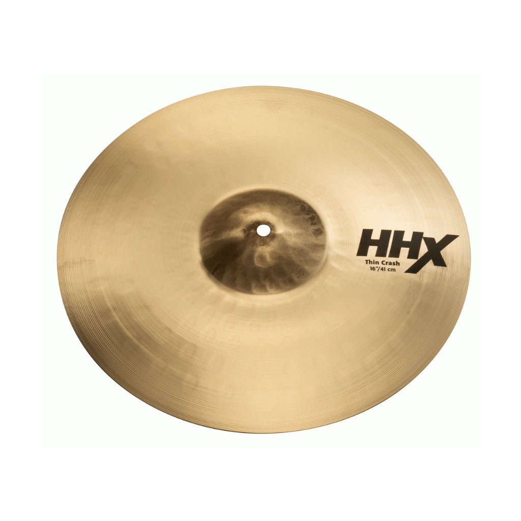Sabian 11606XTB 16" HHX Thin Crash BR Cymbals Sky Music