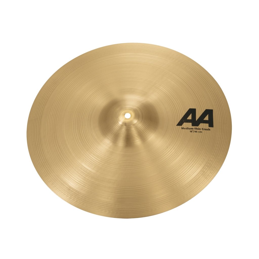 Sabian AA 18" Medium-Thin Crash Cymbals Sky Music