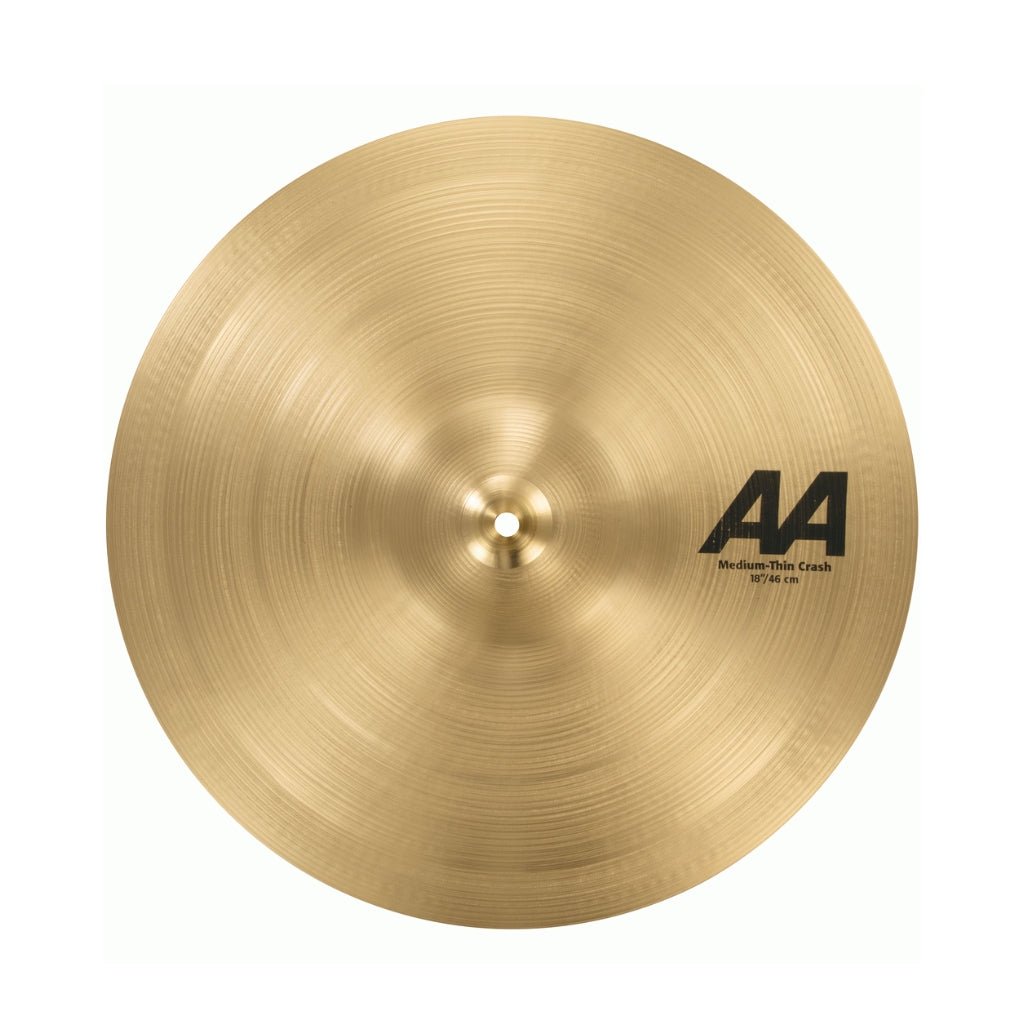 Sabian AA 18" Medium-Thin Crash Cymbals Sky Music