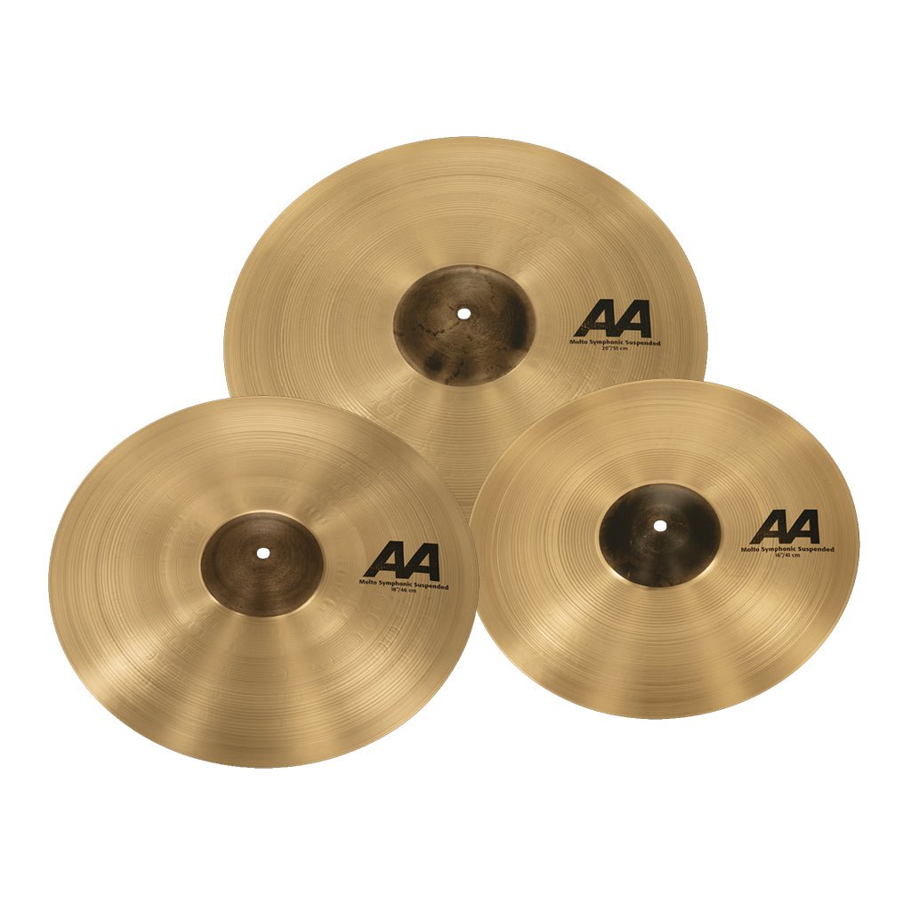 Sabian AA Molto Suspended Set Cymbals Sky Music