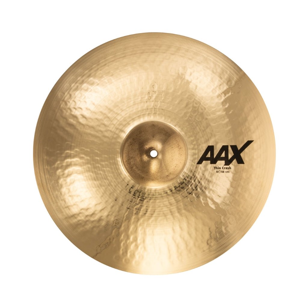 Sabian AAX 19" Thin Crash Brilliant Cymbals Sky Music