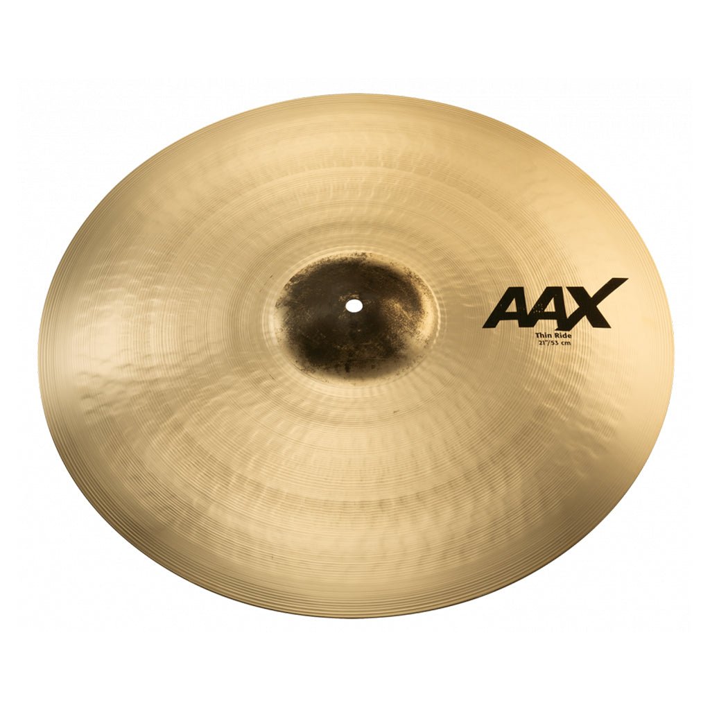 Sabian AAX 21" Thin Ride Brilliant Cymbals Sky Music