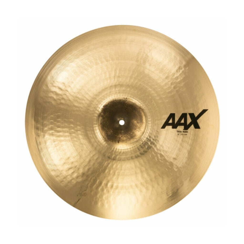 Sabian AAX 21" Thin Ride Brilliant Cymbals Sky Music