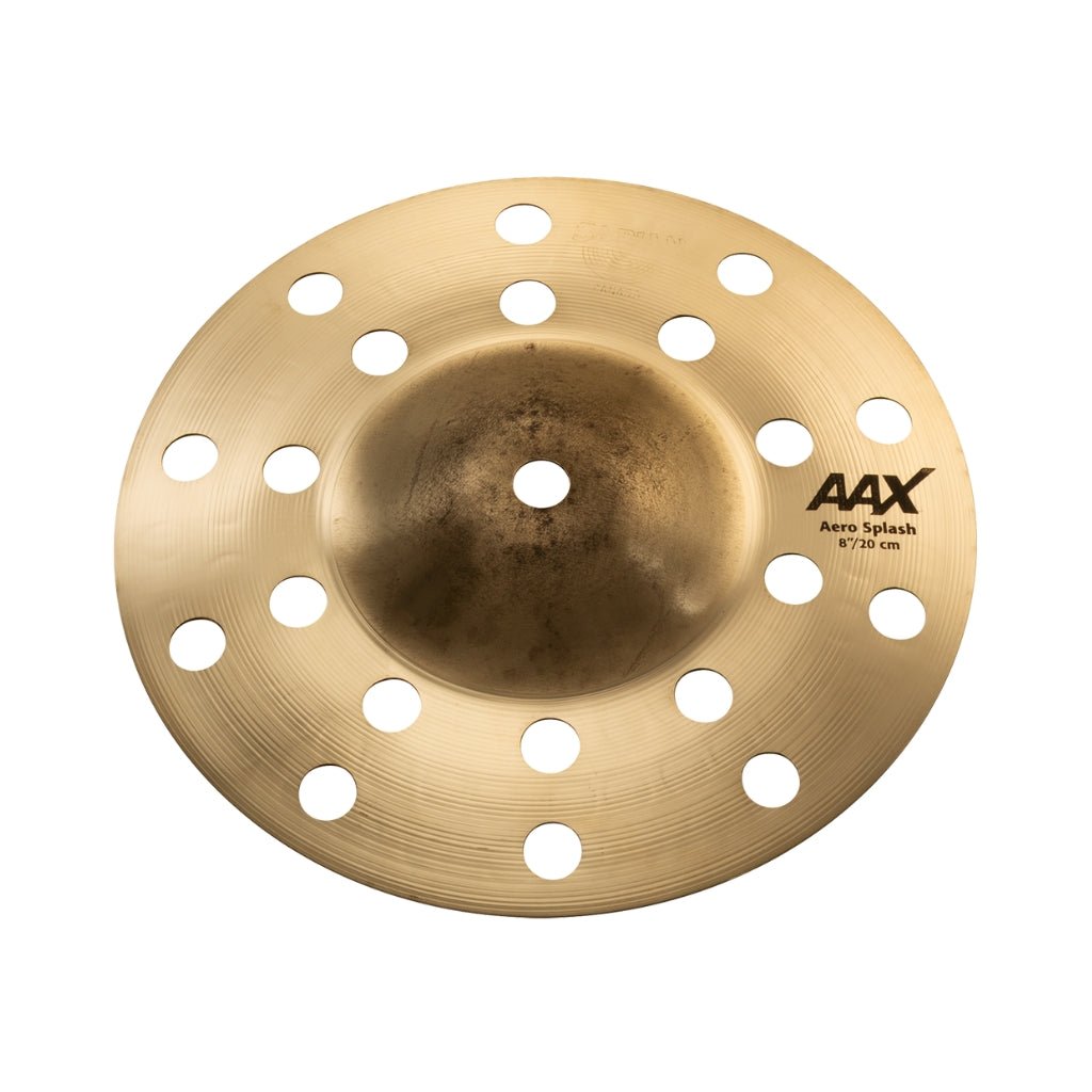 Sabian AAX 8" Aero Splash Brilliant Cymbals Sky Music
