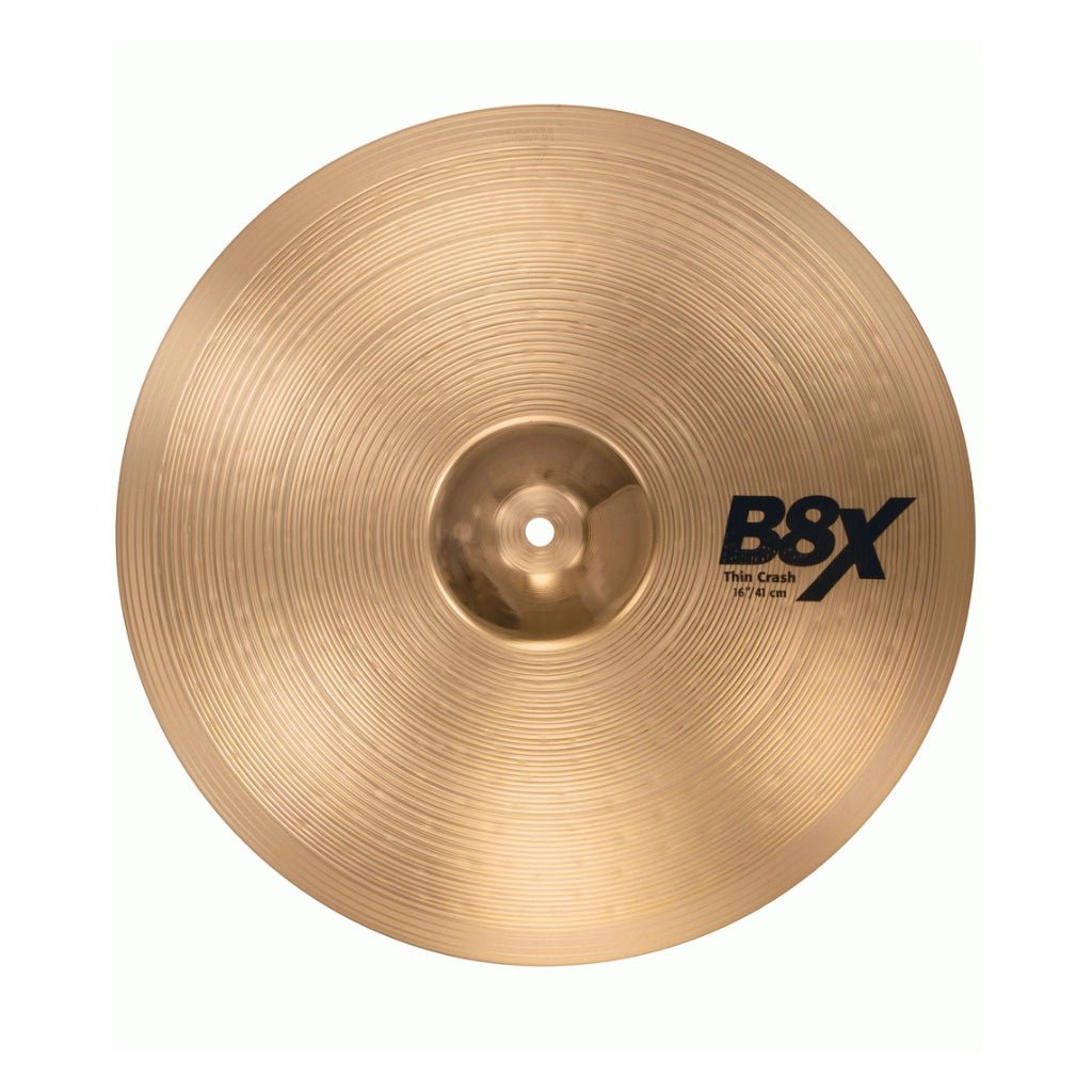 Sabian B8X 16" Thin Crash Cymbals Sky Music
