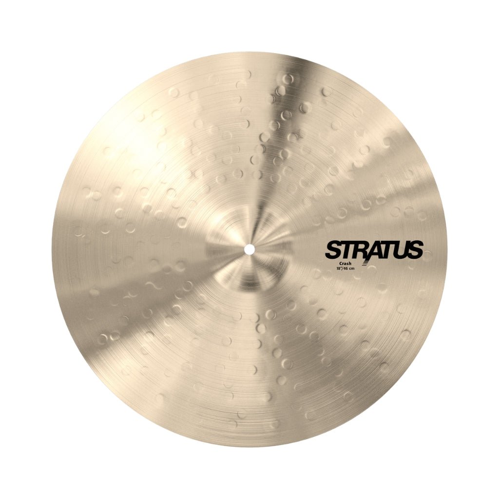 Sabian S1806 18" Stratus Crash Cymbals Sky Music