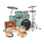 Yamaha - Stage Custom Birch Fusion Drum Kit with PST5 Universal Cymbal Pack and Hardware - Matte Surf Green