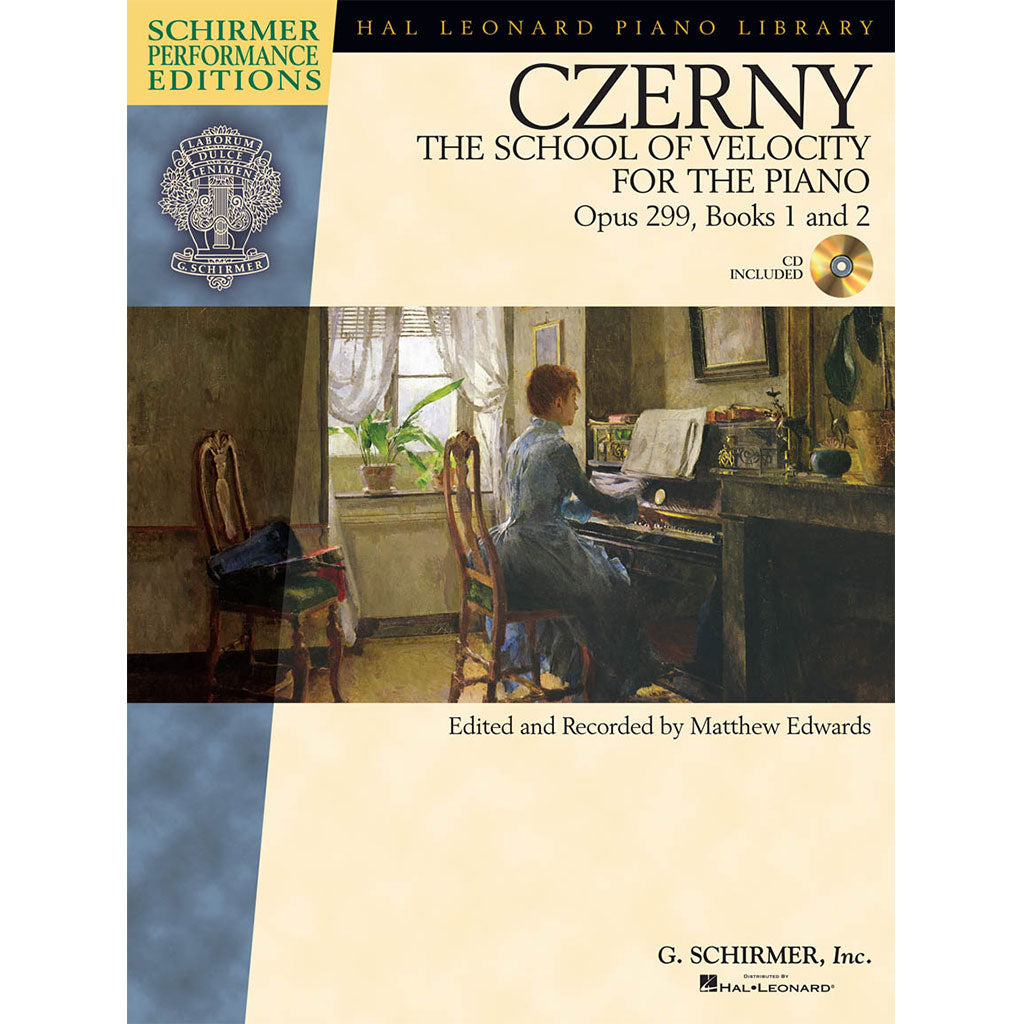 Schirmer Performance Editions  Czerny The school of Velocity For the Piano Opus 299, Books 1 & 2