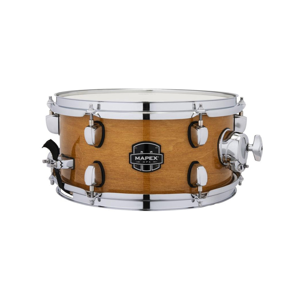 Mapex - MPX 12"x6" Maple/Poplar Snare Drum - Amber Maple Burl