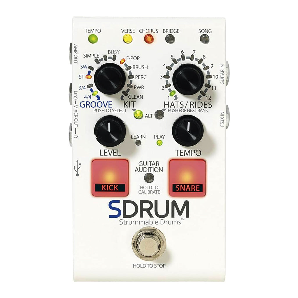 Digitech SDRUM Intelligent Drum Machine