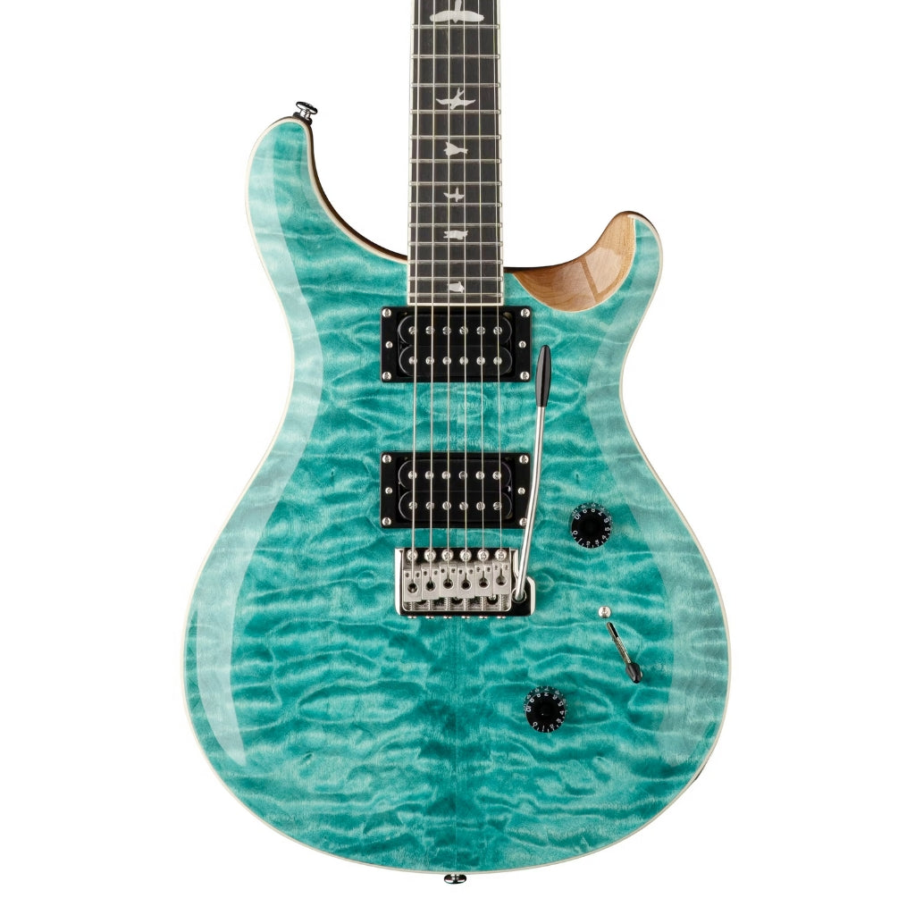 PRS - SE Custom 24 Quilt Electric Guitar - Turquoise