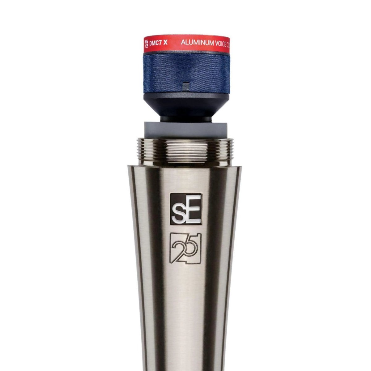 sE Electronics V7 Nickel 25th Anniversary Edition Dynamic Supercardioid Microphone Microphones Sky Music