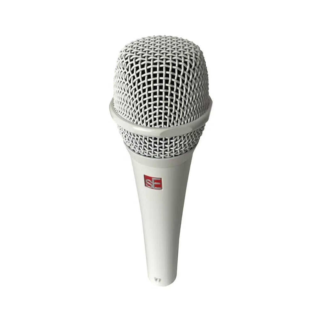 sE Electronics V7 Supercardioid Dynamic Handheld Vocal Microphone - White Microphones Sky Music