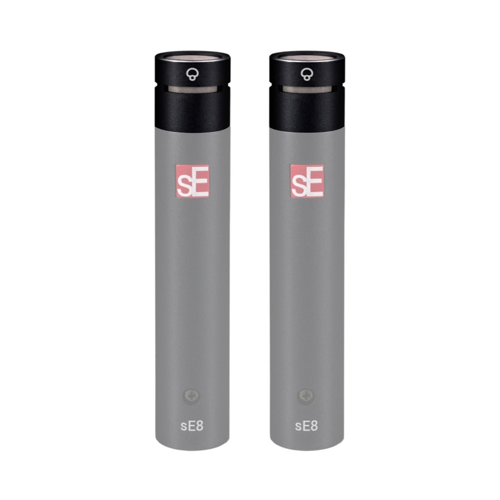 sE sE8 Ultra-Thin Gold-Sputtered Diaphragm Supercardioid Capsule - Matched Pair Microphones Sky Music