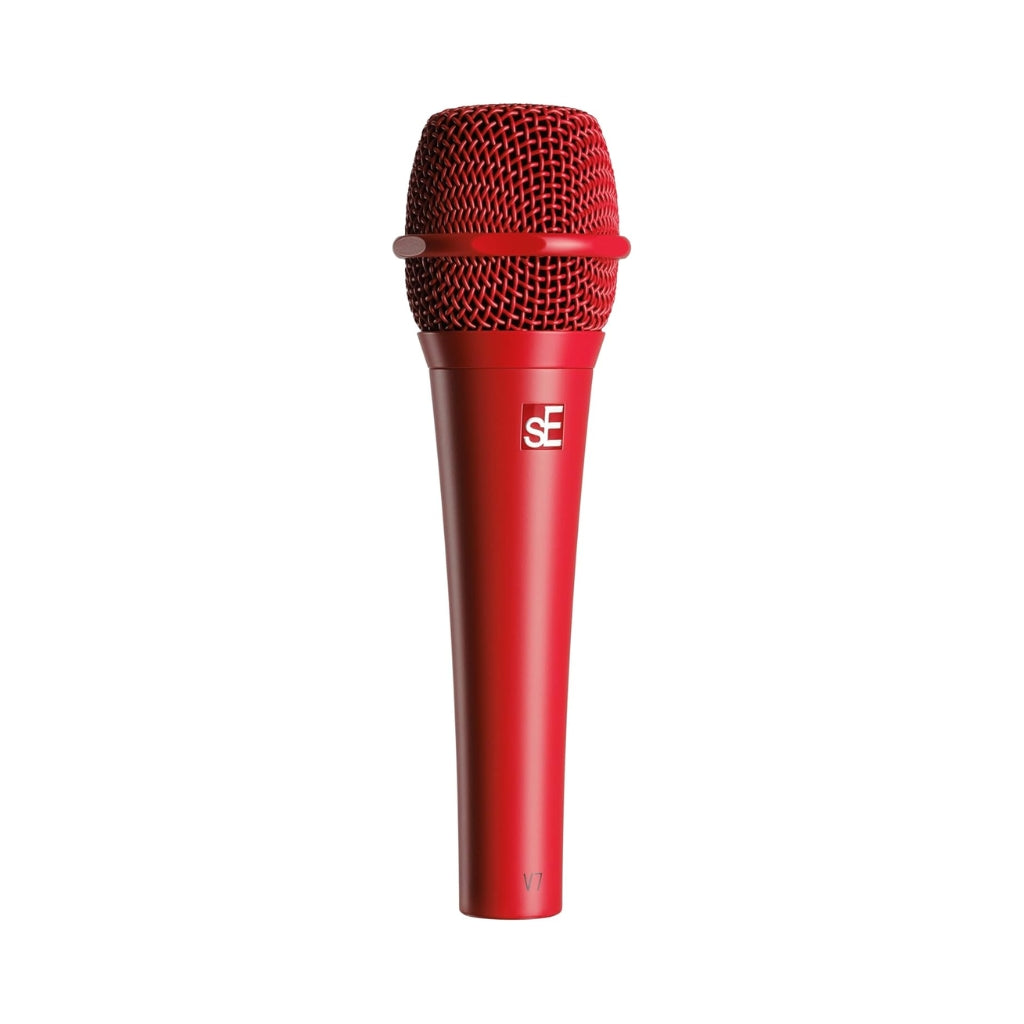 sE Electronics - V7 Supercardioid Dynamic Handheld Vocal Microphone - Red