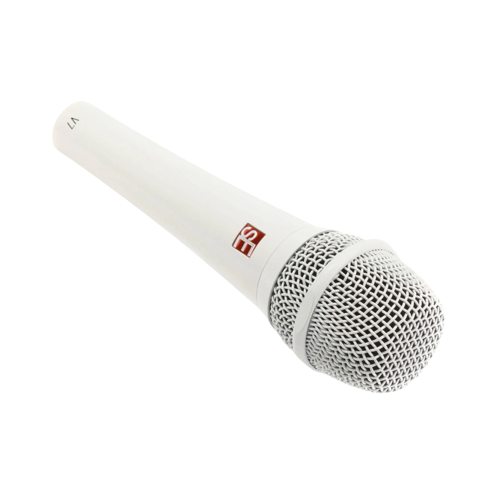 sE Electronics - V7 Supercardioid Dynamic Handheld Vocal Microphone - White