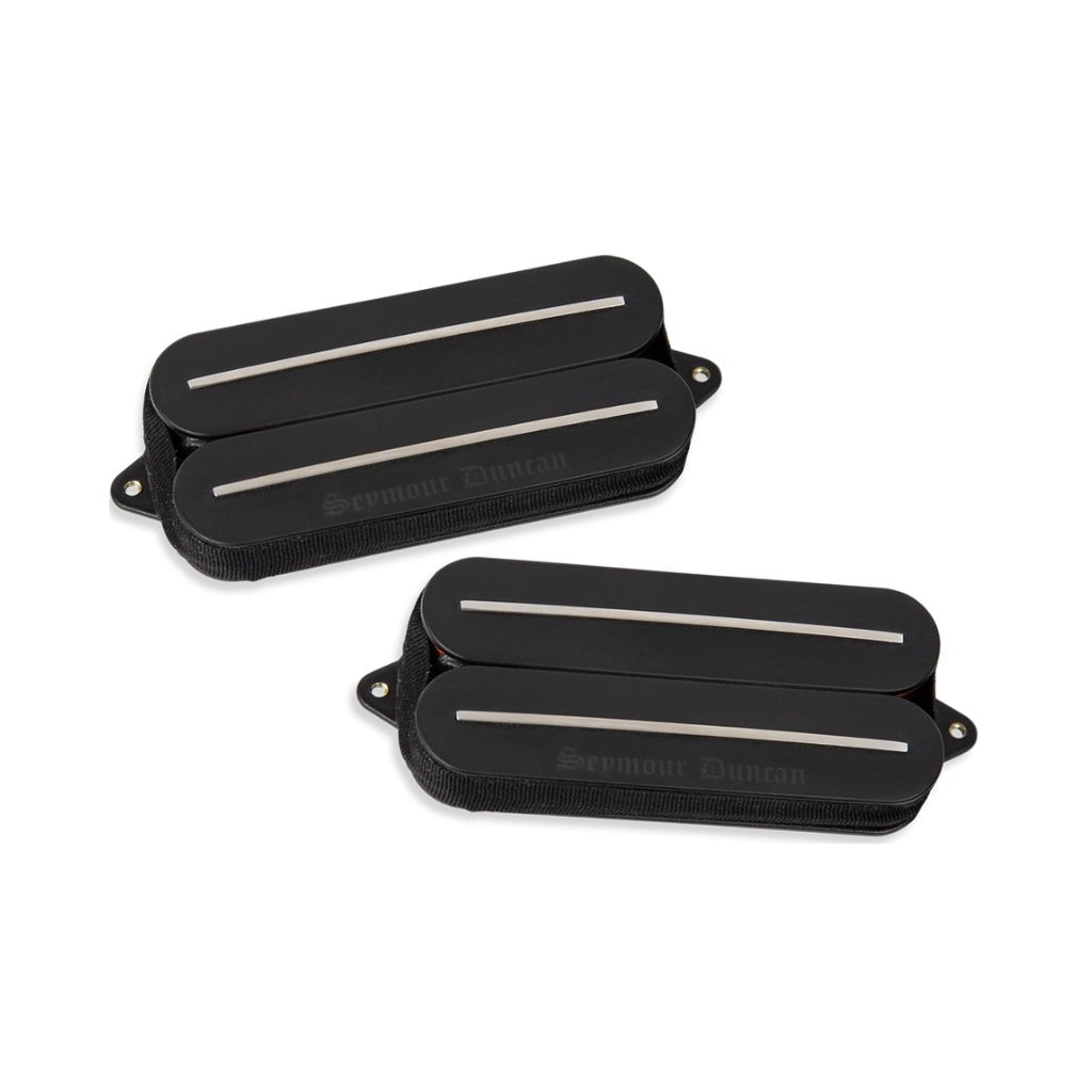 Seymour Duncan Black Winter 7-String Rail Humbucker Set - Black Electric Guitar Pickups Sky Music