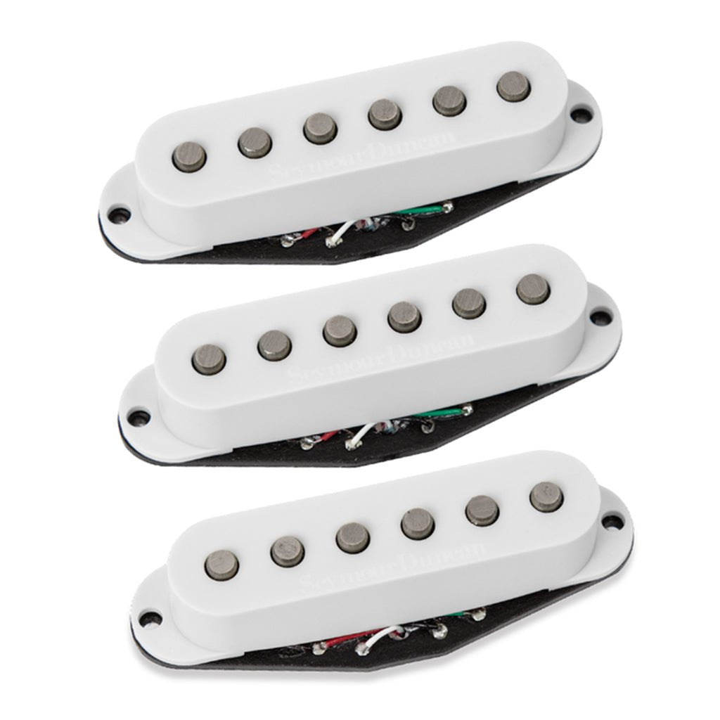 Seymour Duncan Hot Chicken Set - Stratocaster Stack - White Electric Guitar Pickups Sky Music