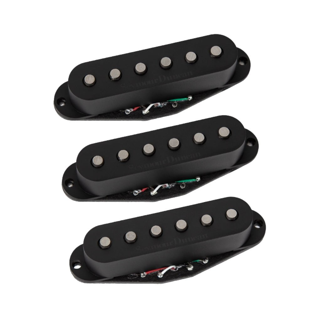Seymour Duncan Hot Chicken Stratocaster Stack Pickup Set - Black Electric Guitar Pickups Sky Music
