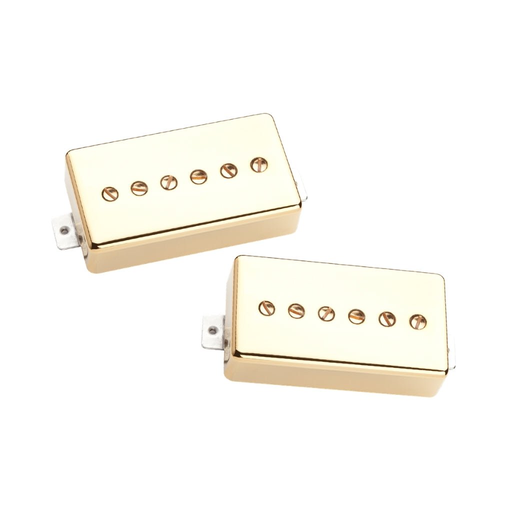 Seymour Duncan Phat Cat Silencer Hot Humbucker Set - Vintage Gold Electric Guitar Pickups Sky Music