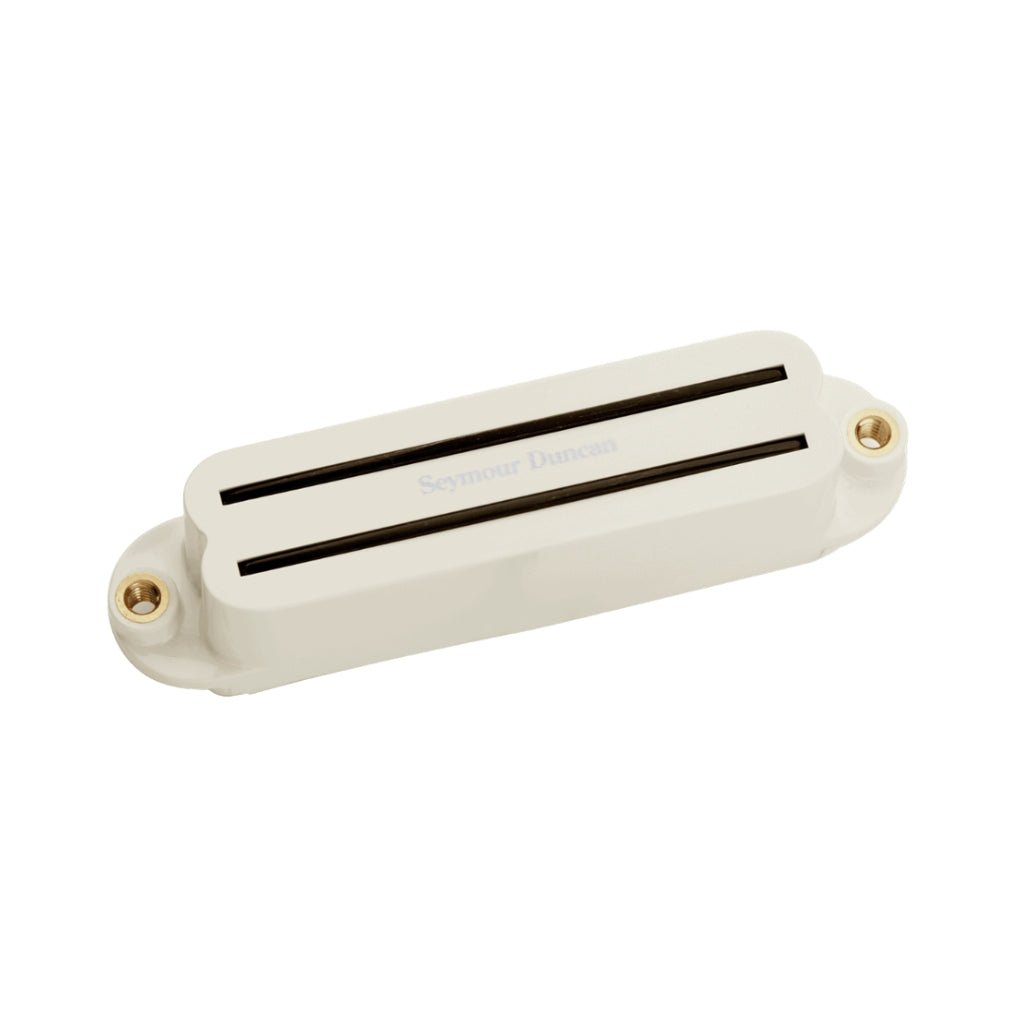 Seymour Duncan SHR-1N Hot Rails Neck Humbucker for Stratocaster - Parchment Electric Guitar Pickups Sky Music