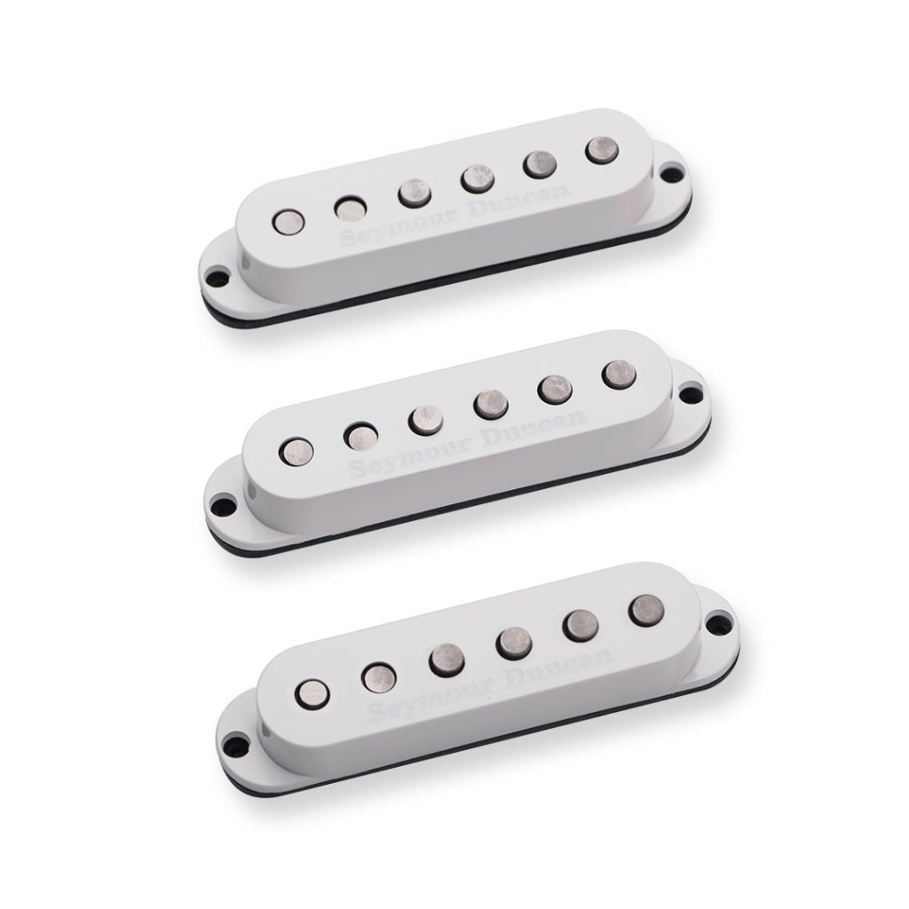 Seymour Duncan SSL-5L Custom Staggered Strat Single Coil California Left Pickup Set - White Electric Guitar Pickups Sky Music